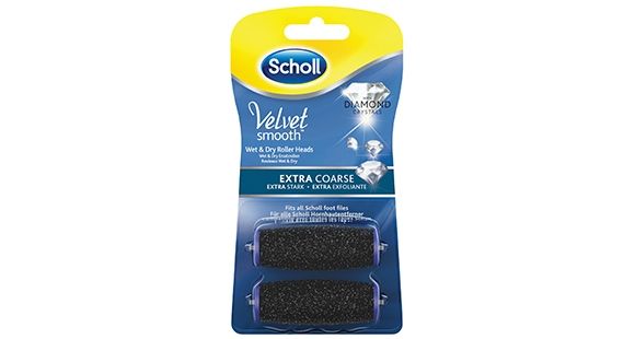 Scholl Velvet Ersatzrollen Extra - Smooth™ Wet&Dry Stark